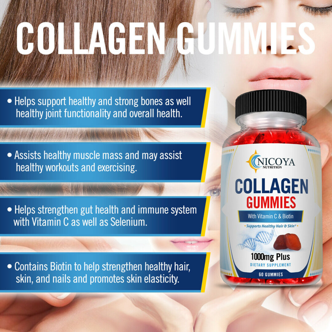 Collagen Gummies Nicyoa Nutrition Health And Wellness Vitamin