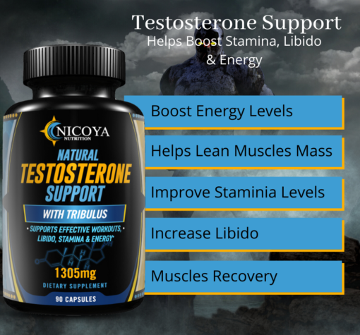 nicoya nutrition ultra testosterone support supplement benefits