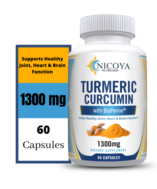 Turmeric curcumin with bioperine
