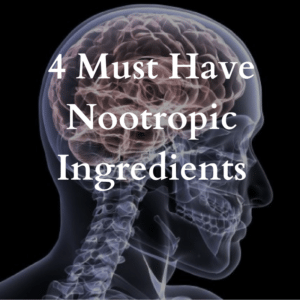 4 Must Have Nootropic Ingredients