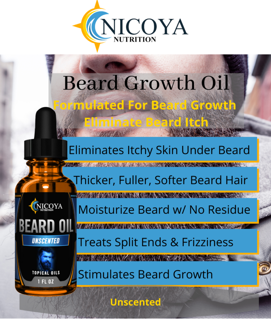 Nicoya Nutrition beard oil Benefits 