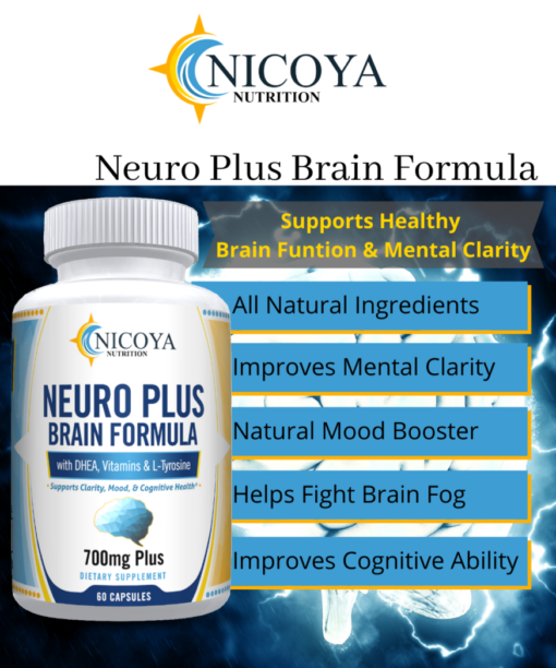 nicoya nutrition nootropic neuro plus brain formula benefits