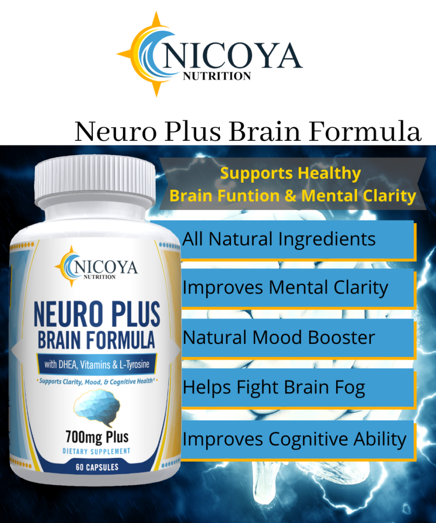 Nicoya Nutrition Neuro plus nootropic brain formula Benefits 