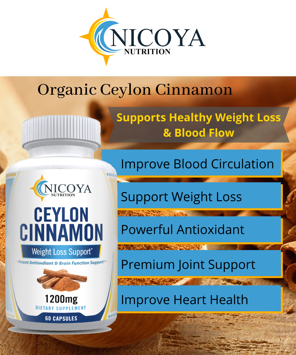 Nicoya Nutrition Organic Ceylon Cinnamon