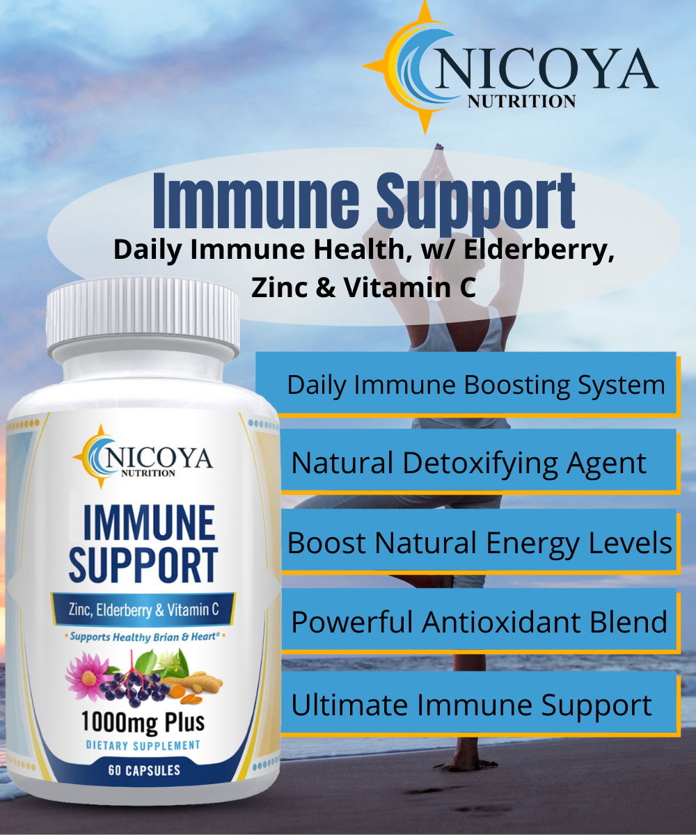 nicoya nutrition daily immune support supplement