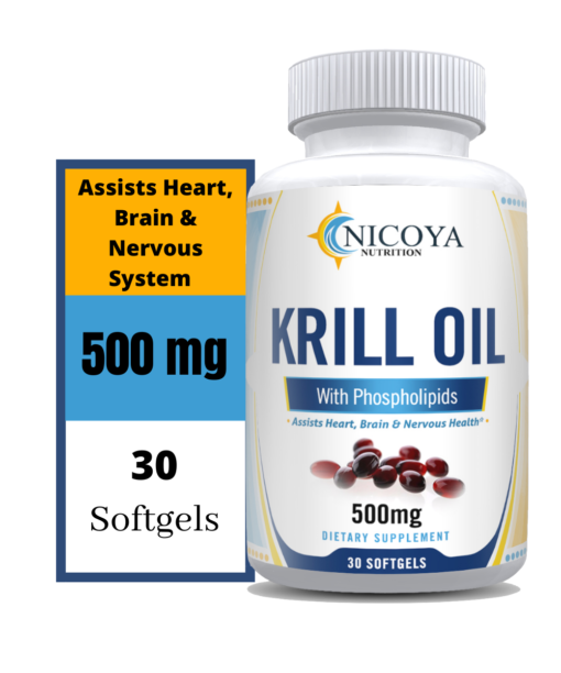krill oil omega vitamin supplement
