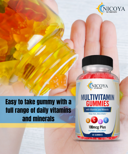 Nicoya Nutrition Multivitamin gummies lifestyle image