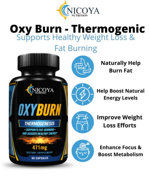 Nicoya Nutrition Oxy Burn Thermogenic weight loss supplement