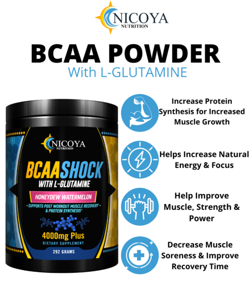 Nicoya Nutrition BCAA Powder Benefits