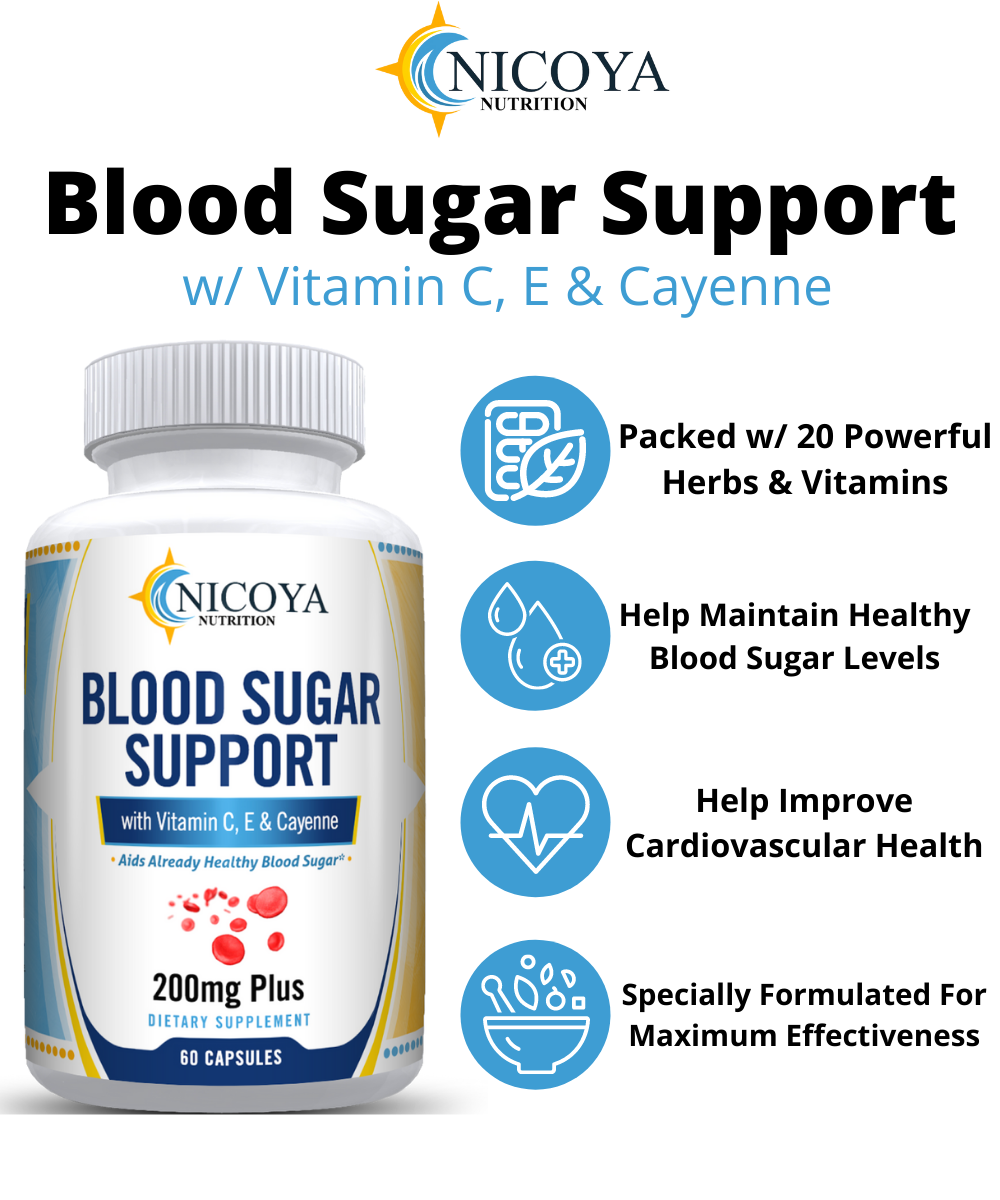 NICOYA NUTRITION BLOOD Sugar Support