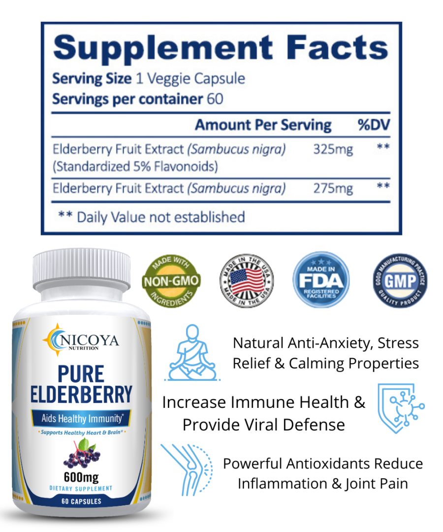 Elderberry Extract - Nicyoa Nutrition | Health and Wellness Vitamin ...