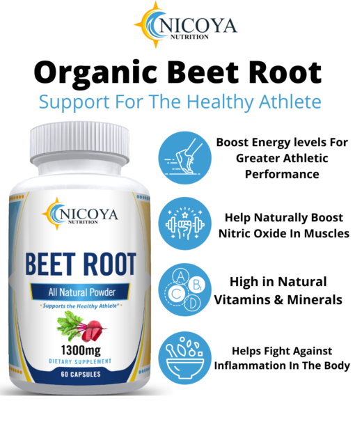 organic beet root vitamin supplement benefits