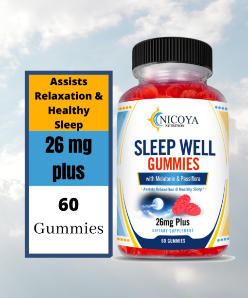 Natural Sleep well vitamin gummies